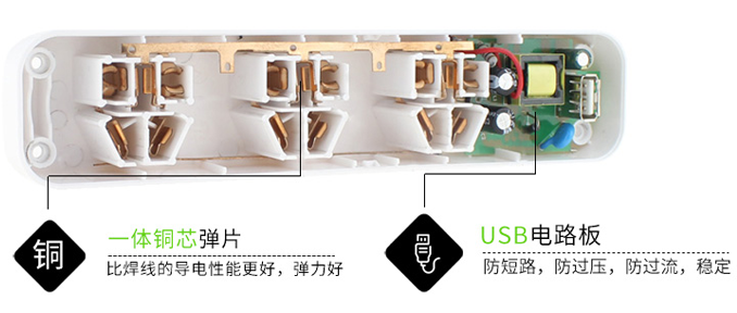 拖线板内部结构