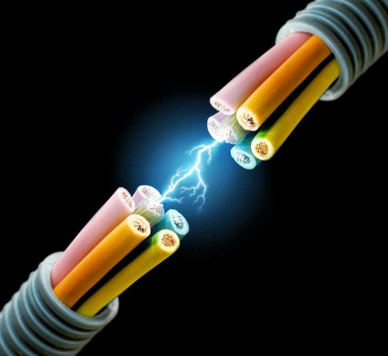 电火花产生的原因