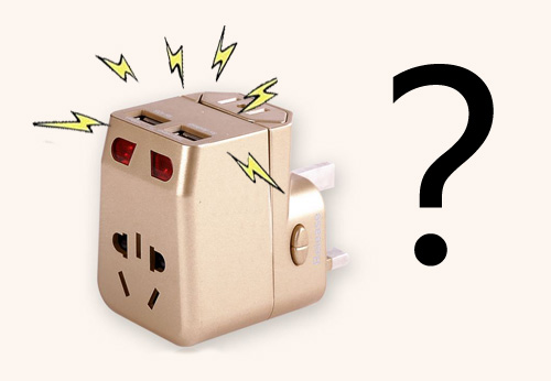 帶USB的旅行轉(zhuǎn)換插座為什么會發(fā)出響聲？