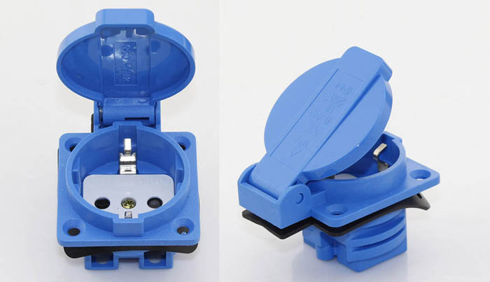 带盖防尘防水插座类型