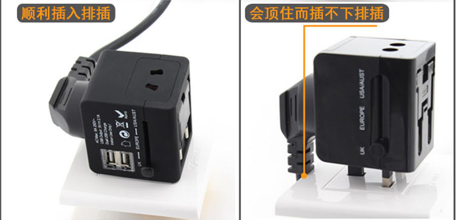 萬能旅行轉換器檢測