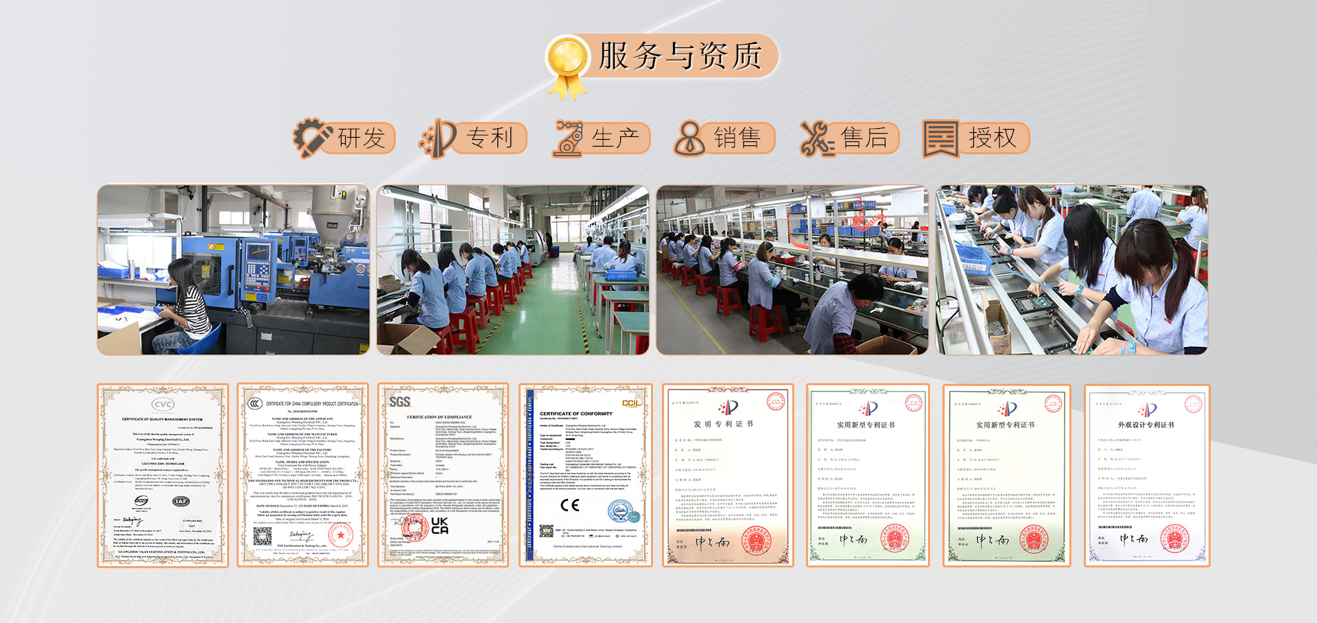 万浦电器工厂介绍