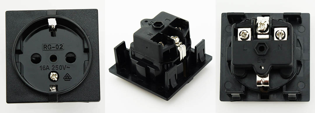 卡入式电源插座