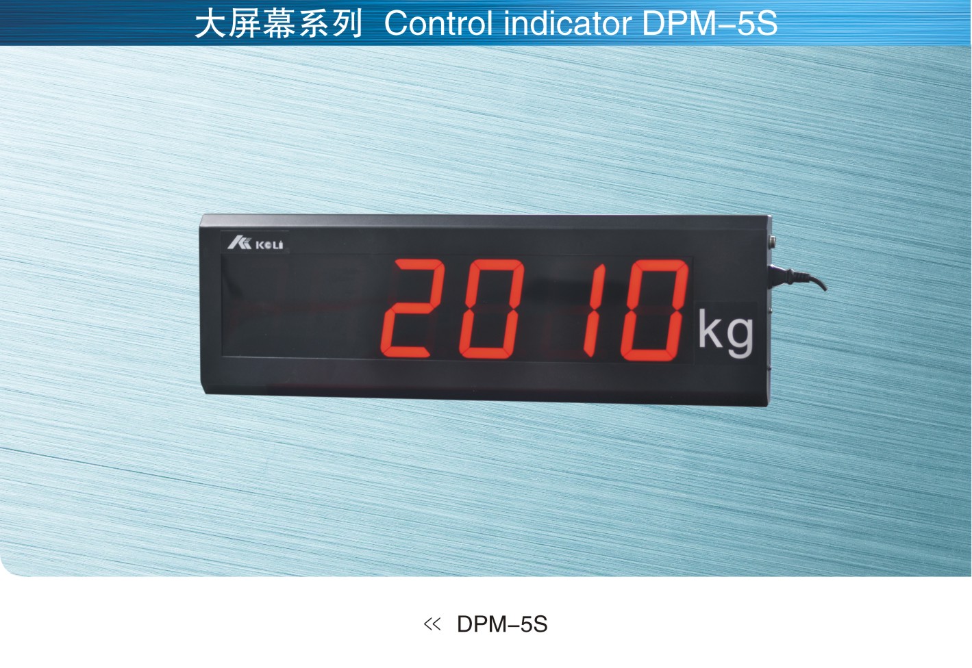 仪表系列大屏幕DPM-5S