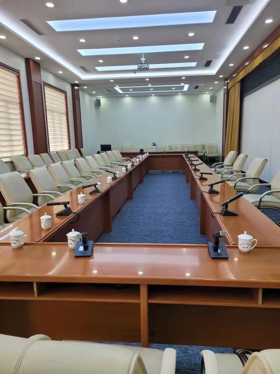 某市人民政府会议室