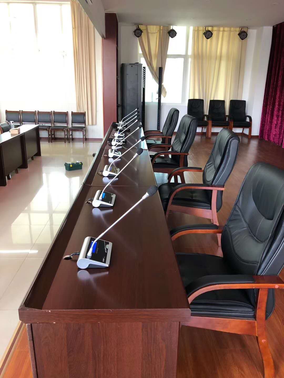 郧西县文化和旅游局使用本公司多功能会议系统