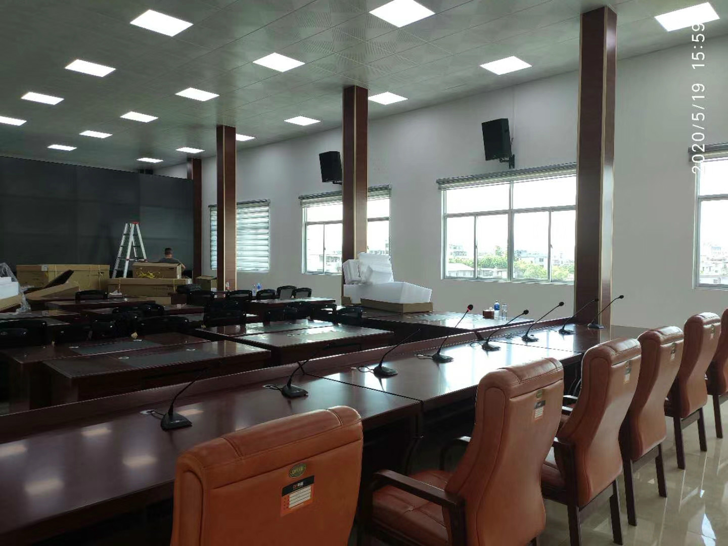 广东博罗中学育英学校会议室扩声系统