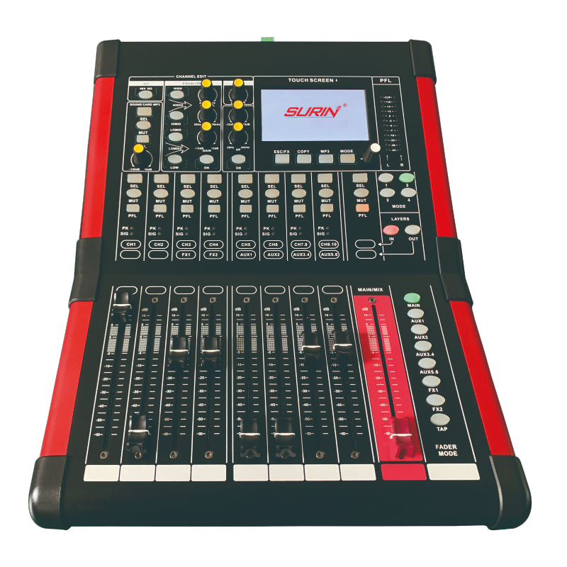 S-1210DM 12路数字调音台