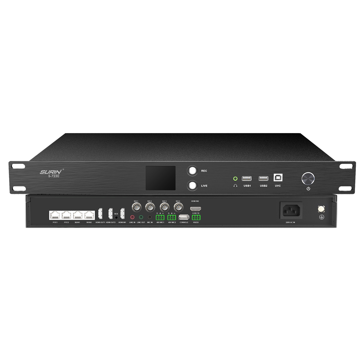 S-7230 录播系统主机 （4*SDI 2*HDMI）