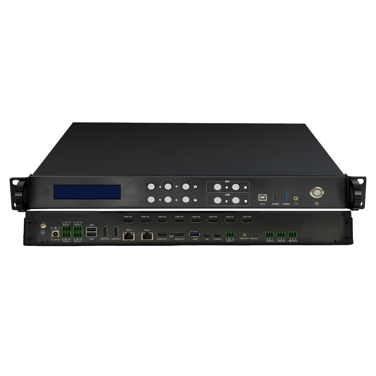 S-7260 录播系统主机 8*HDMI（2*4K）
