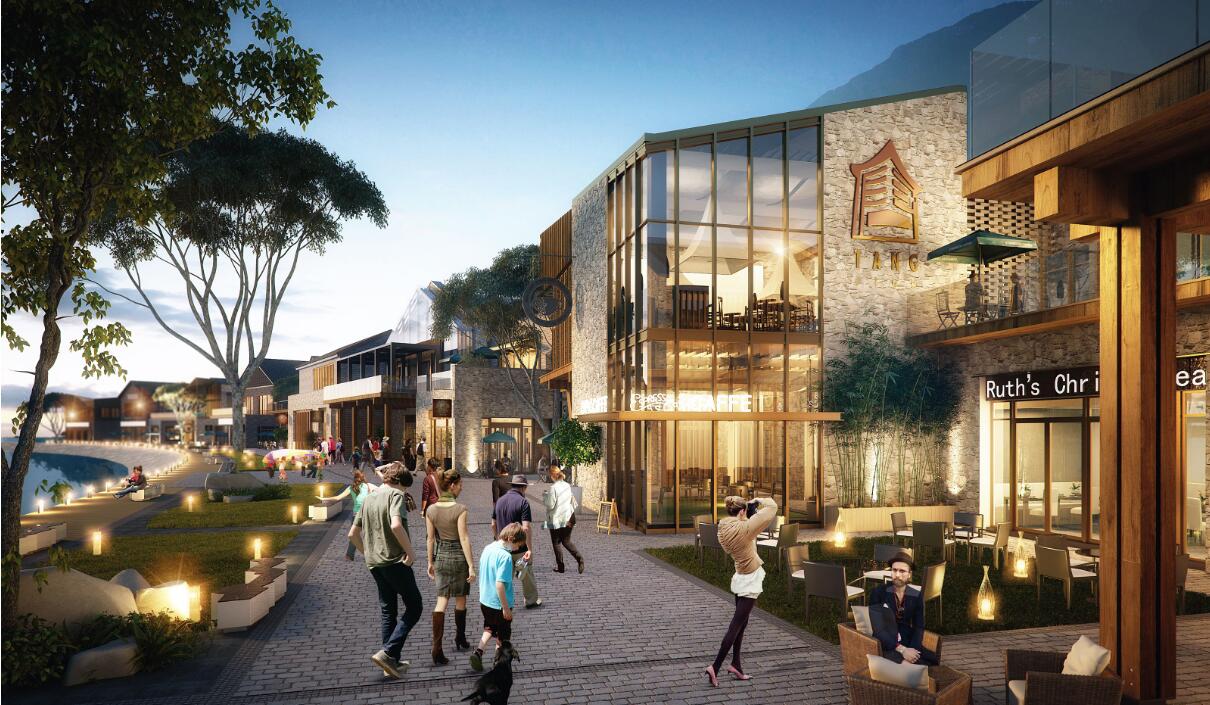 商业街夜景照明设计