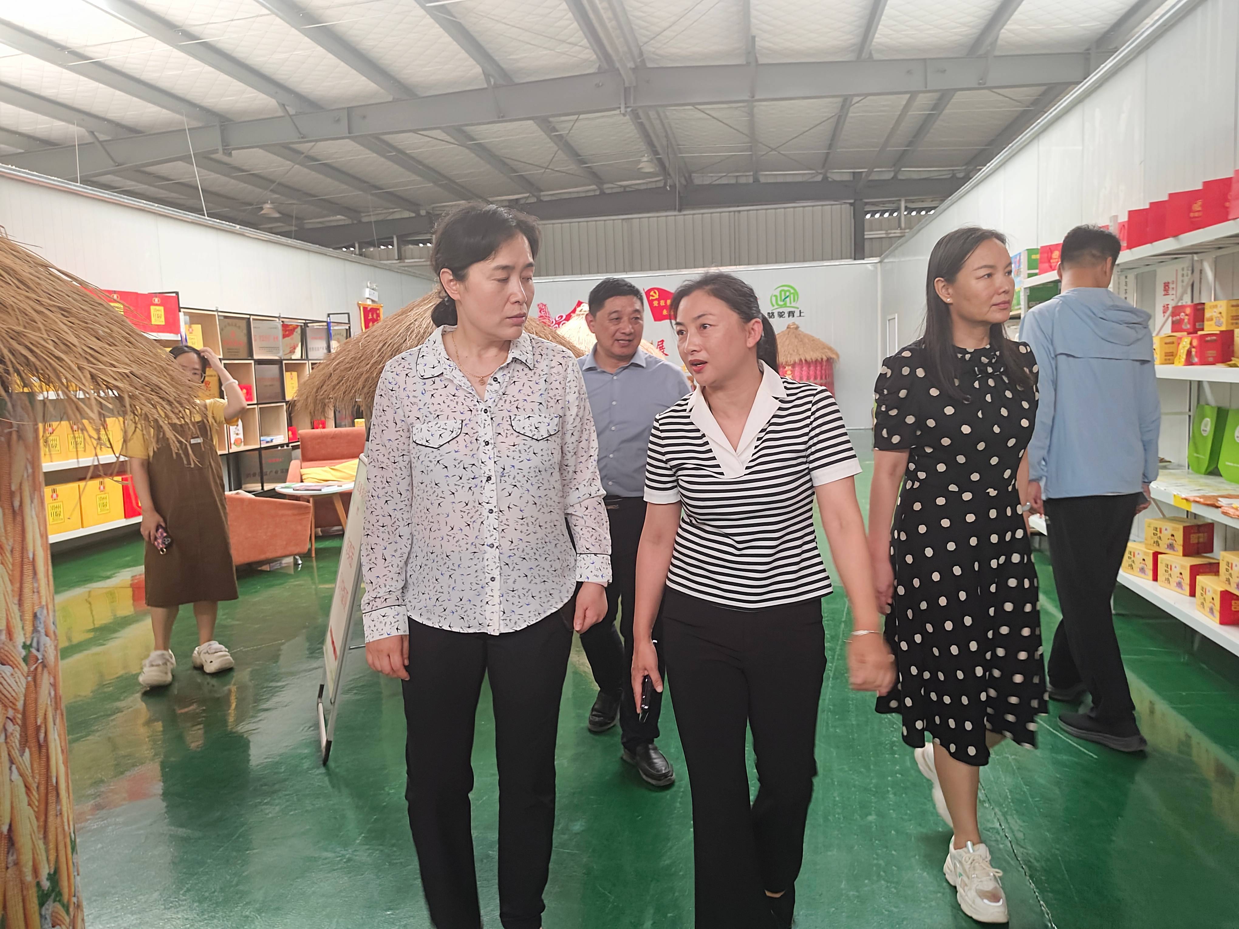 安陽市科協(xié)領(lǐng)導(dǎo)到我司調(diào)研指導(dǎo)工作