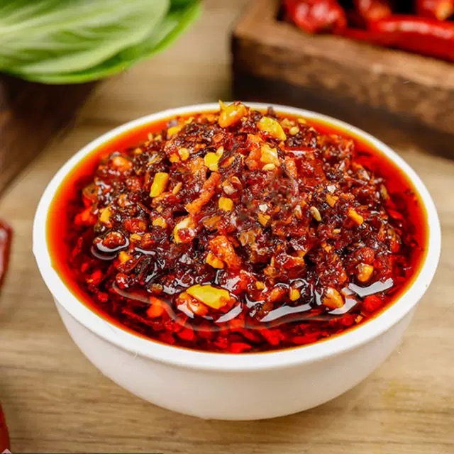 甘肃天水油泼辣子拌菜 红油 重庆小面调料500g