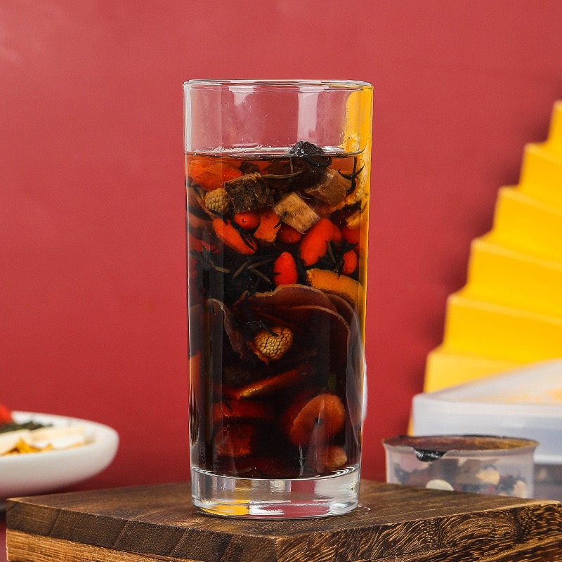 人参黄精杜仲雄花茶250克15罐小罐茶12味八宝茶