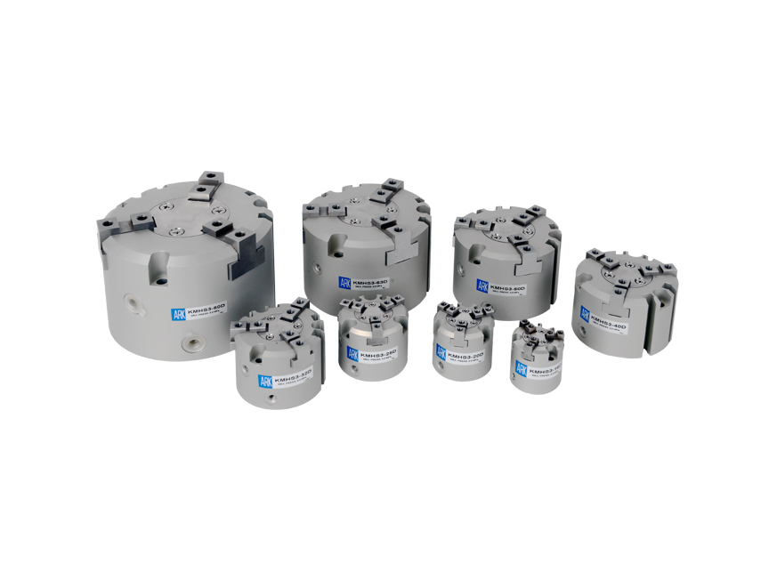 三爪平行开闭气爪 KMHS3 (∅16~∅125)