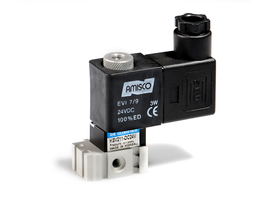 3通直动型电磁阀 KSV210