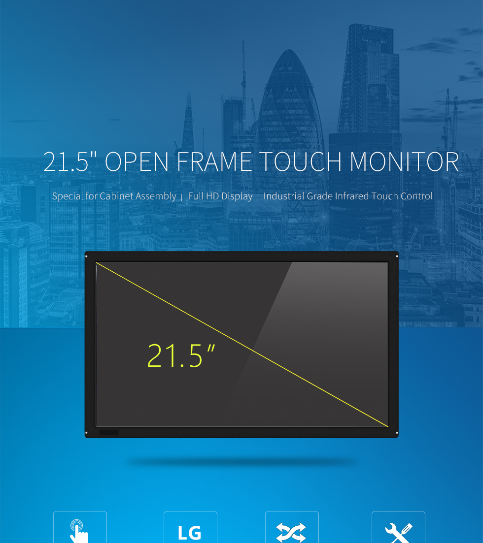 touch screen monitor/kiosk shell