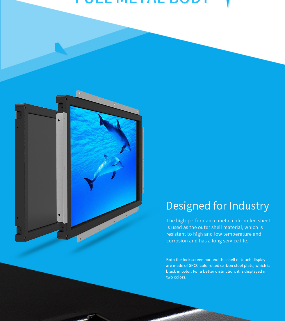 touch screen monitor/kiosk shell