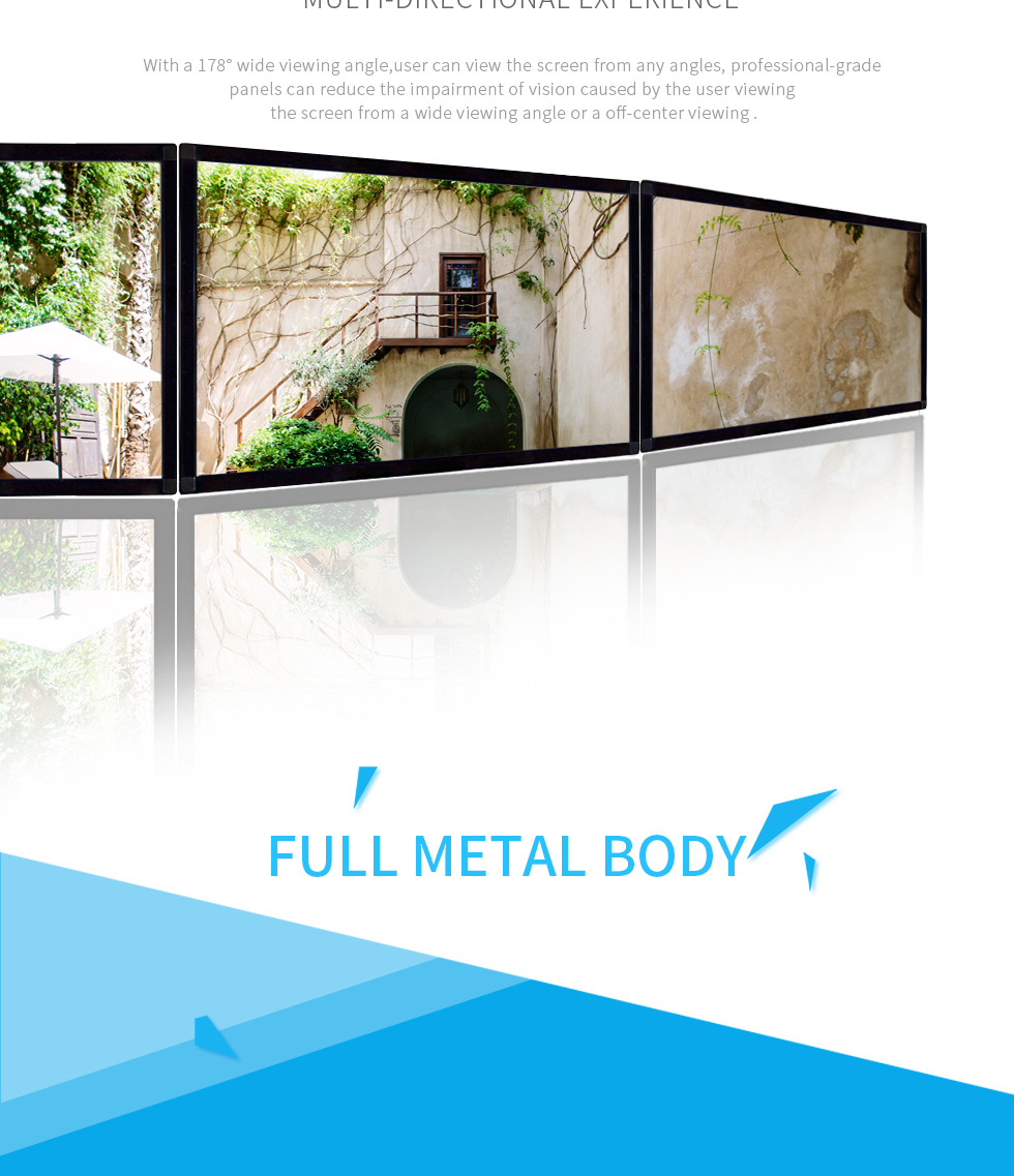 touch screen monitor/kiosk shell