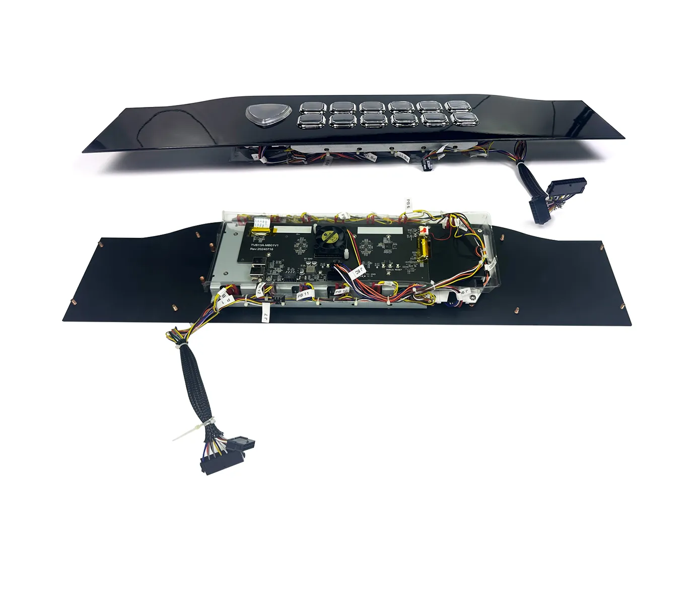 13 Button LCD Panel for Aristocrat Gen8 ARC (Black)