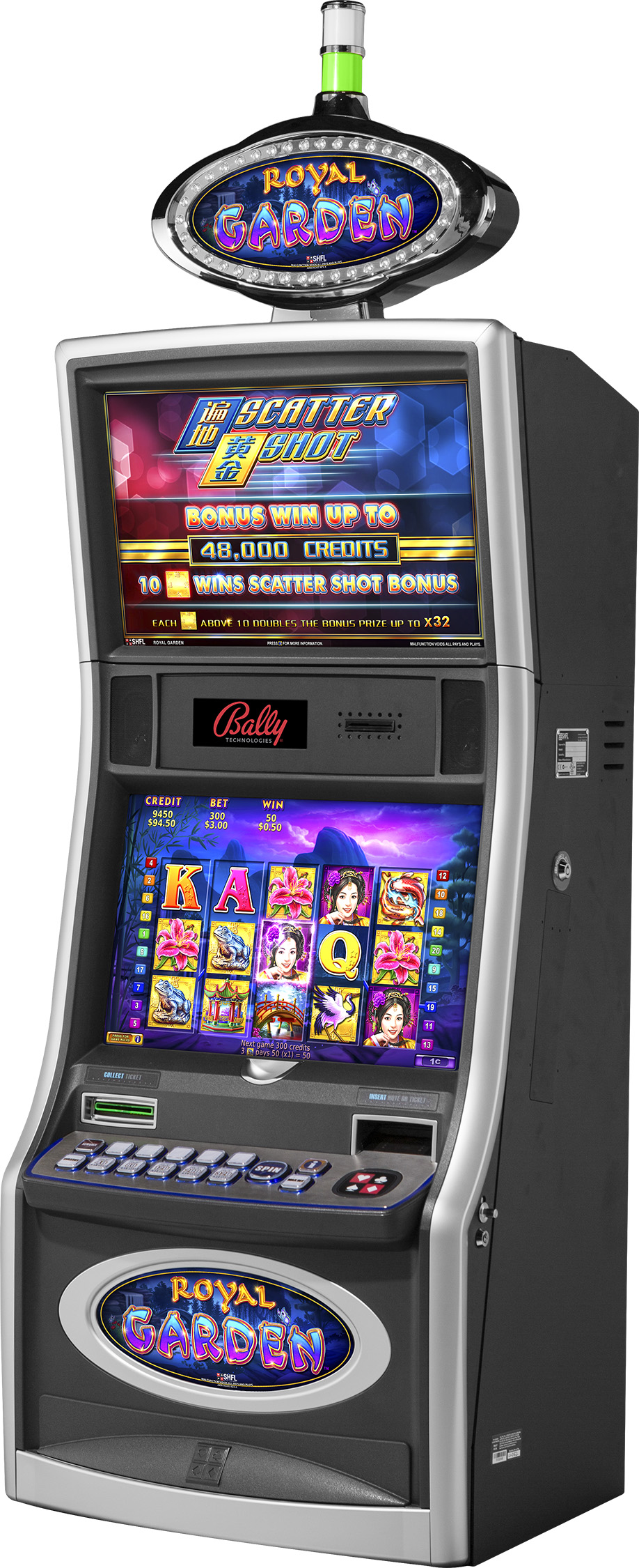sg-shfl bally equinox slot