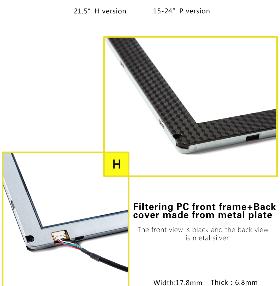 touch screen/infrared touch screen/ir touch frame/ir touch overlay for touch screen monitor