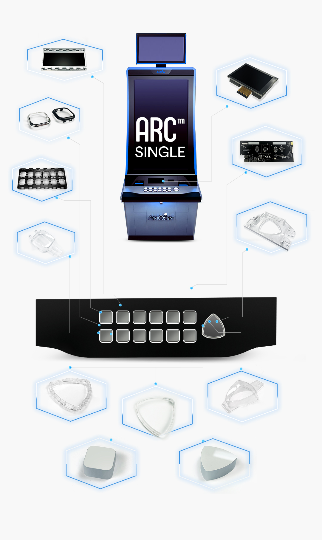 aristocrat gen8 arc -tvb13a-2b