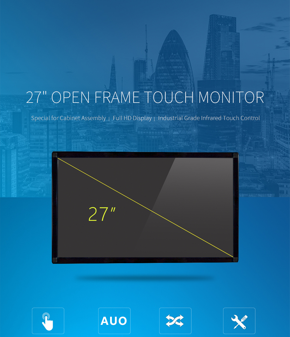 touch screen monitor/kiosk shell