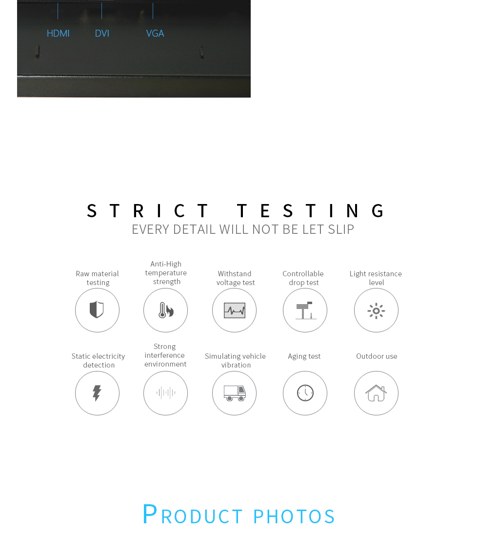 touch screen monitor/kiosk shell
