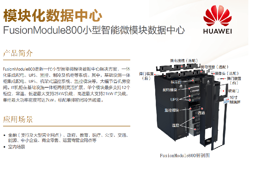 云南省昆明市某集团小型智能模块化数据中心