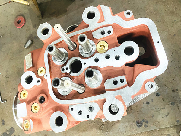 MAK M32 CYLINDER HEAD