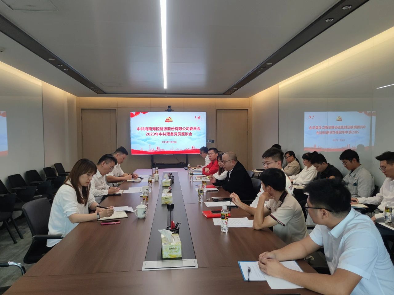 海控能源黨委召開(kāi)2023年新黨員座談會(huì)