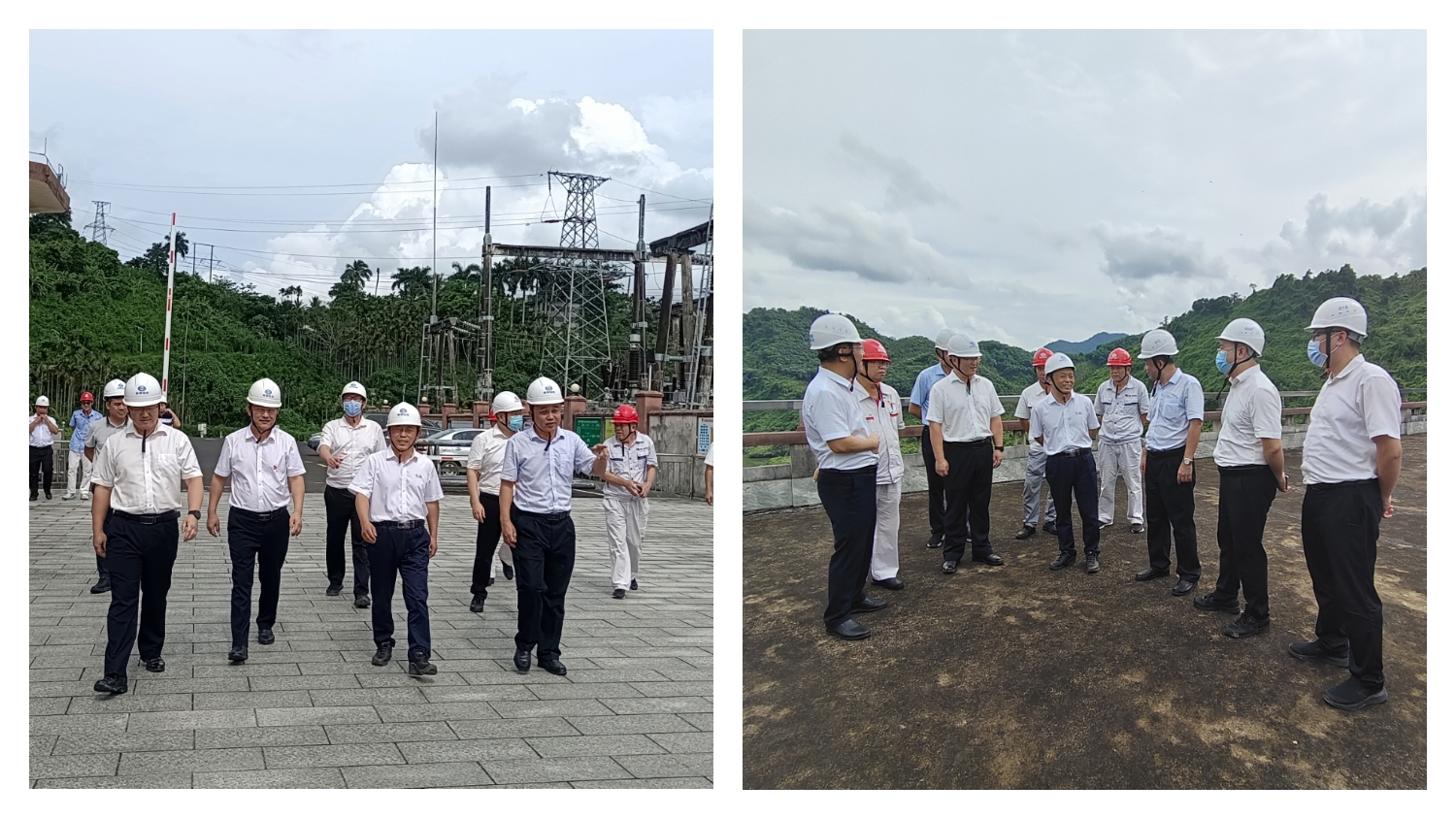 省水務(wù)廳廳長賈文濤到牛路嶺水電站 調(diào)研指導(dǎo)防風(fēng)防汛工作