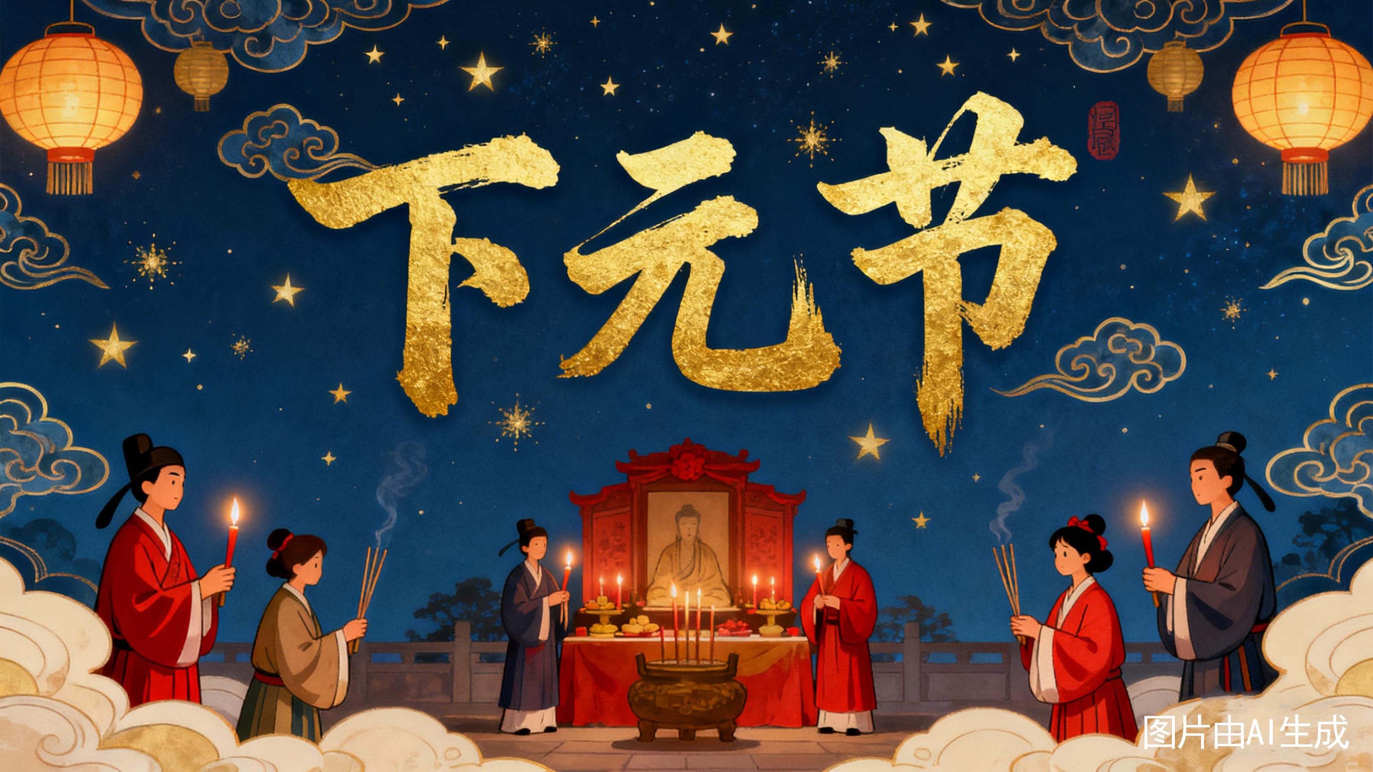 下元节的由来和习俗