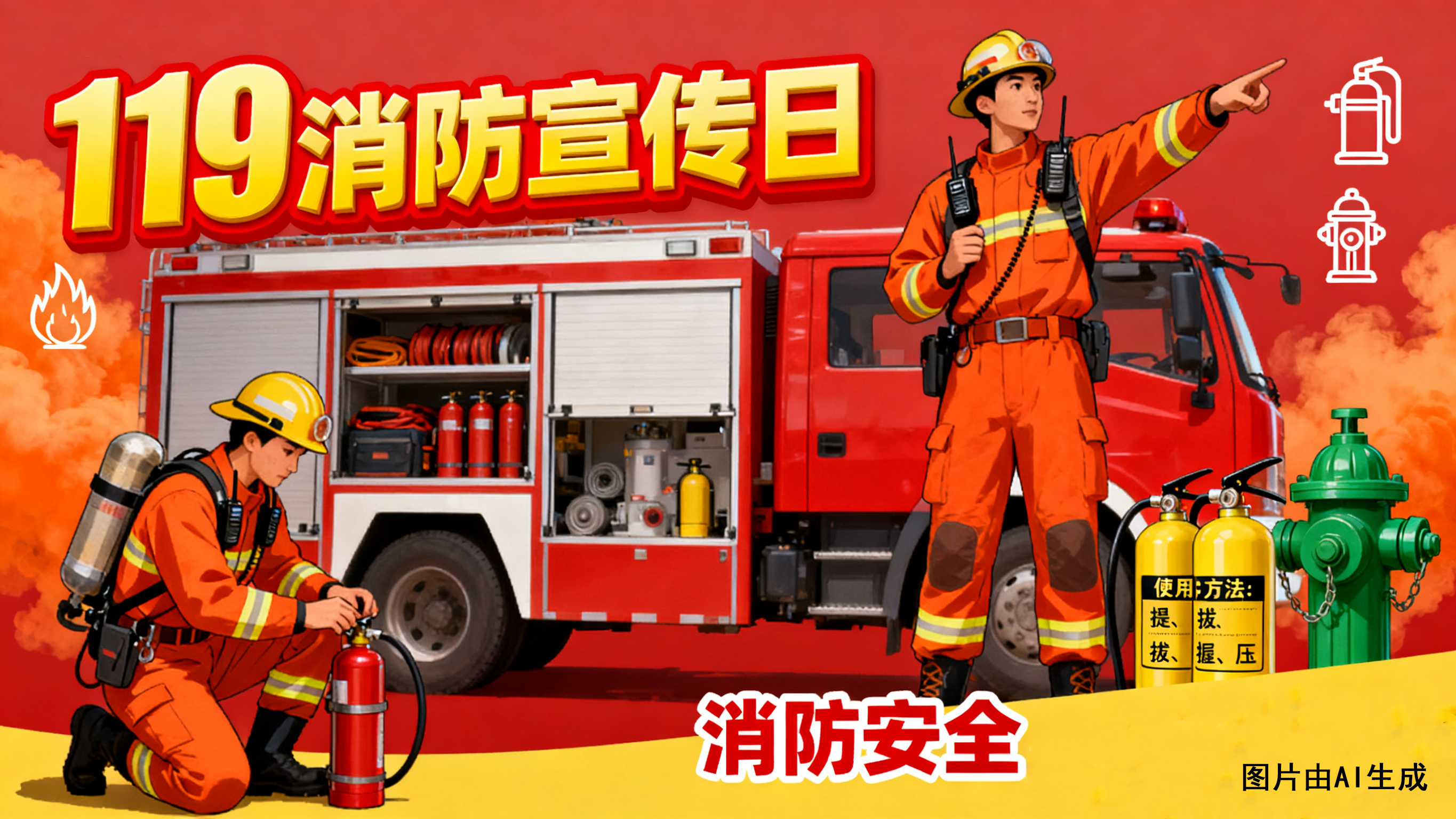 全国消防安全日|消防日知识宣传