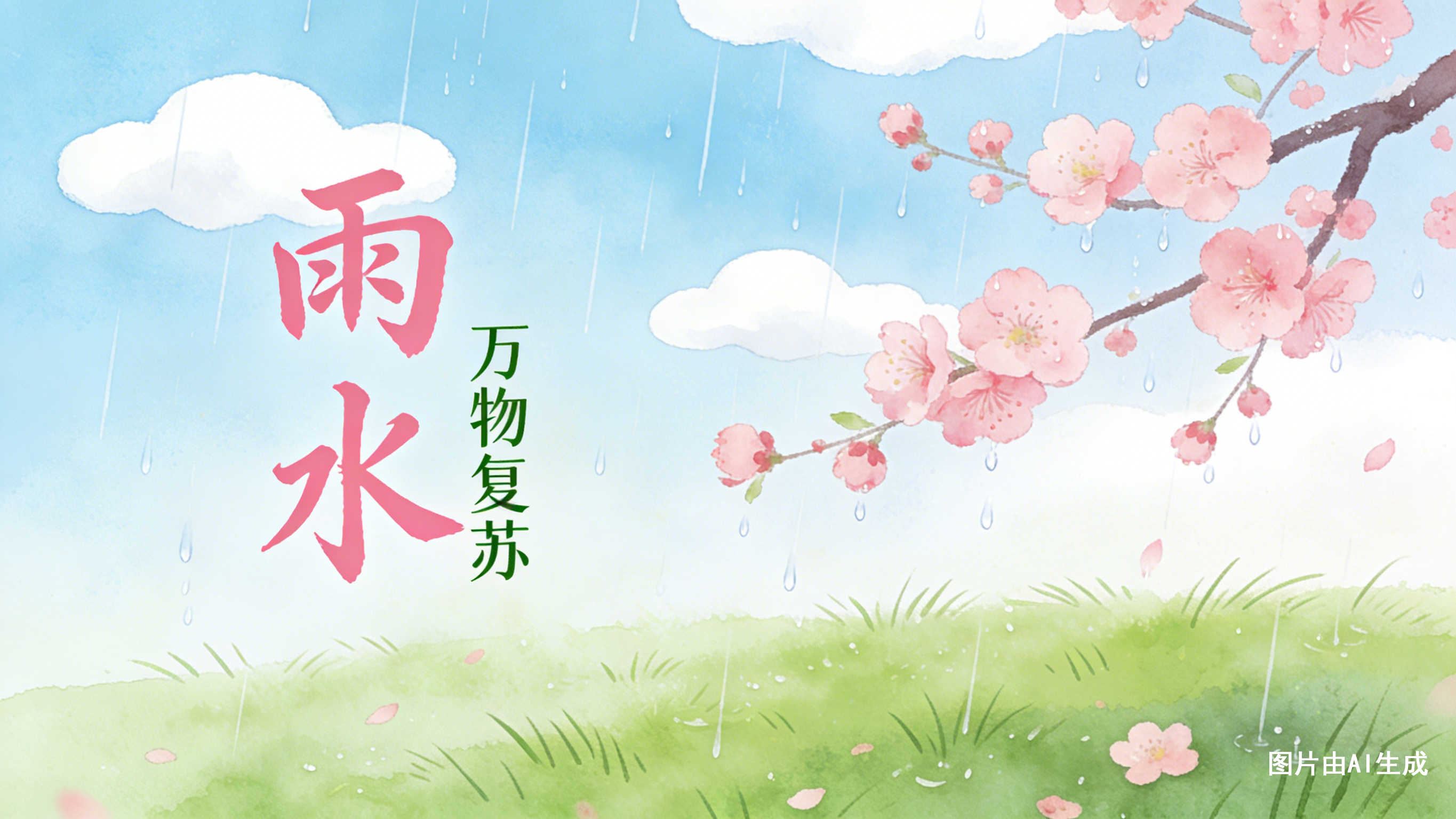 二十四节气 | 今日雨水