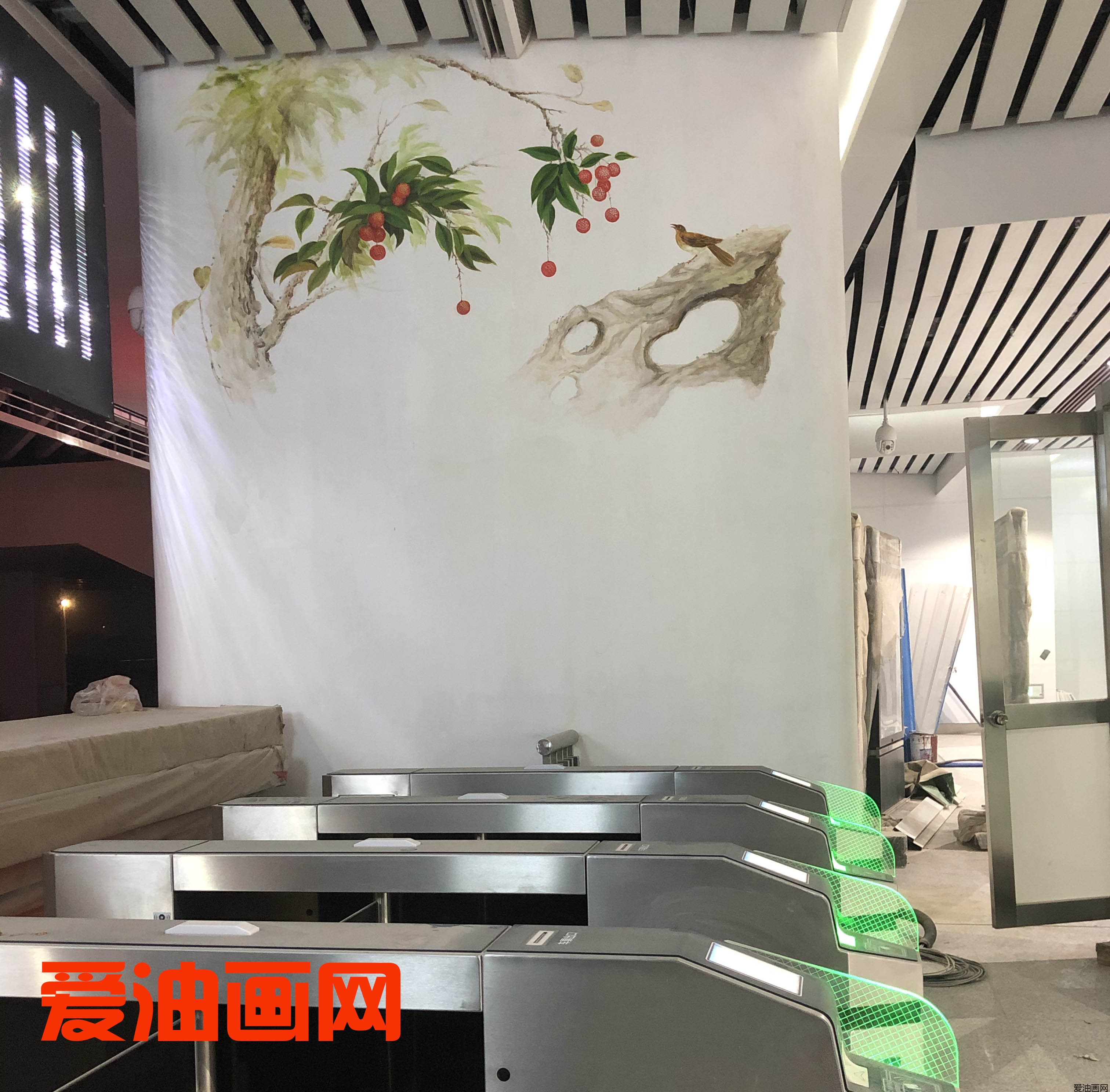 新塘站壁画