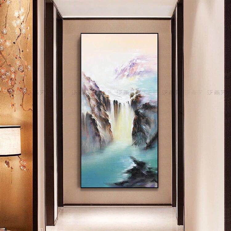 飞流直下财源滚滚