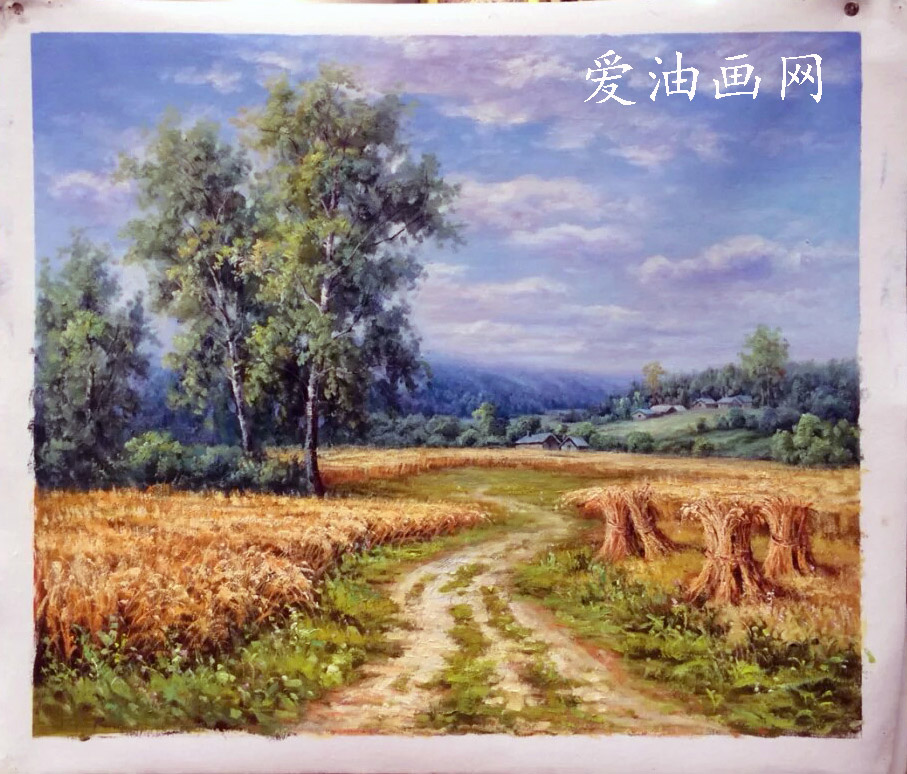 客厅挂画绘制