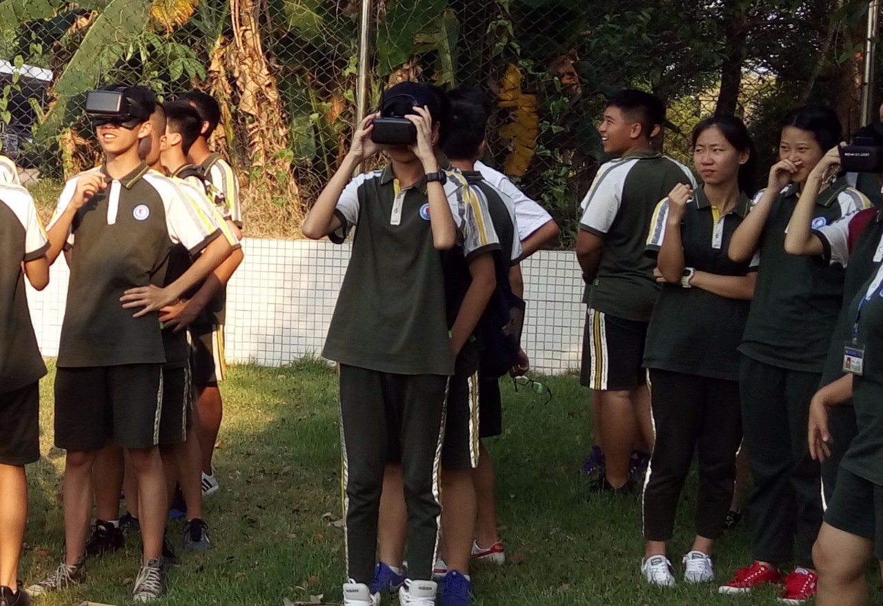 无人机进校园VR