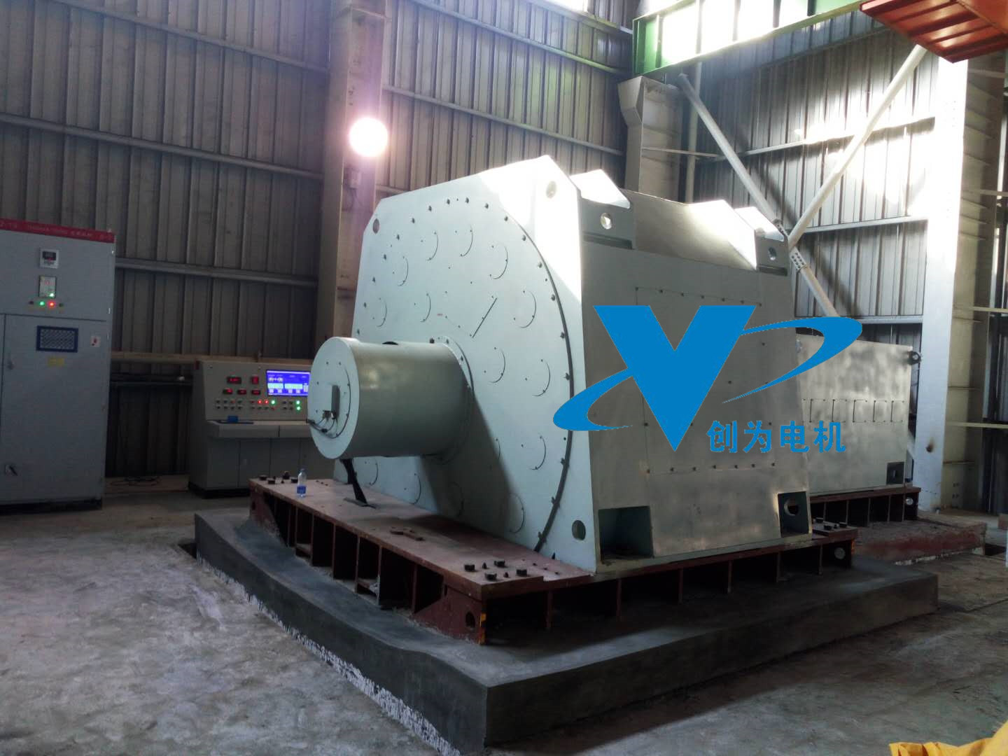 出口印度15000kVA/7500kVA  工频/倍频二合一机组