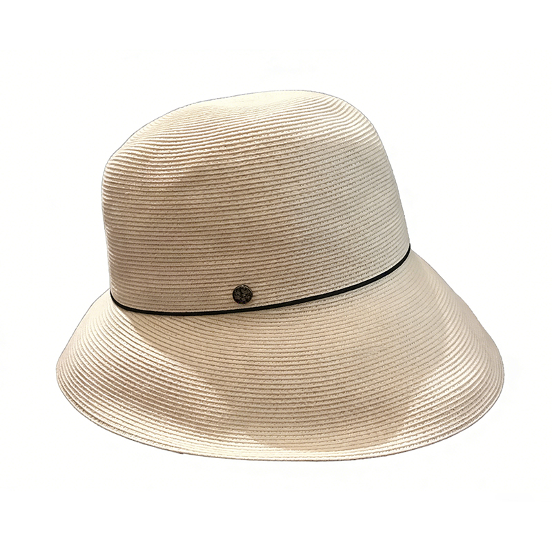 夏季遮阳防晒编织草帽前长后短