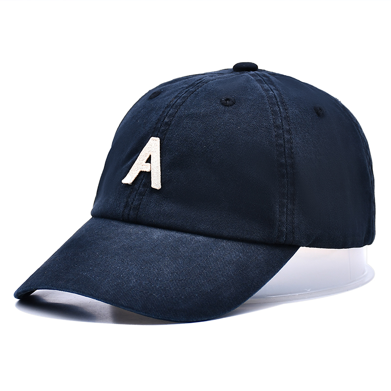 新款字母刺绣棒球帽鸭舌帽帽子时尚防晒遮阳百搭通勤休闲软顶帽夏