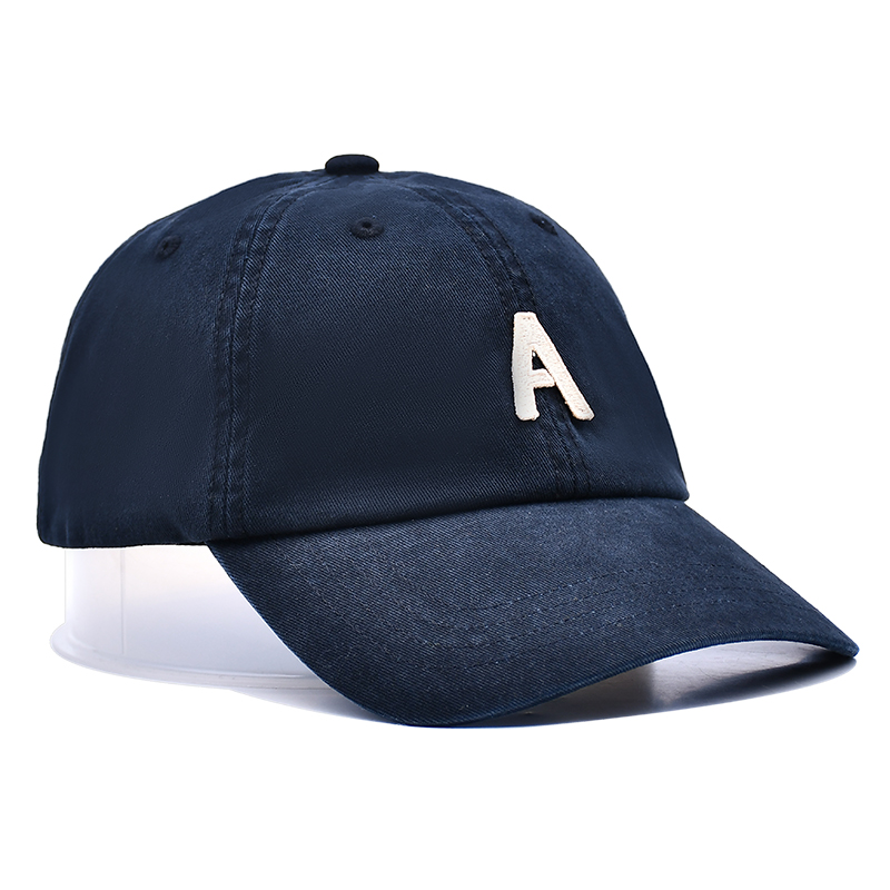 新款字母刺绣棒球帽鸭舌帽帽子时尚防晒遮阳百搭通勤休闲软顶帽夏