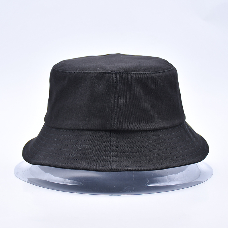 简约时尚百搭涤纶刺绣渔夫帽