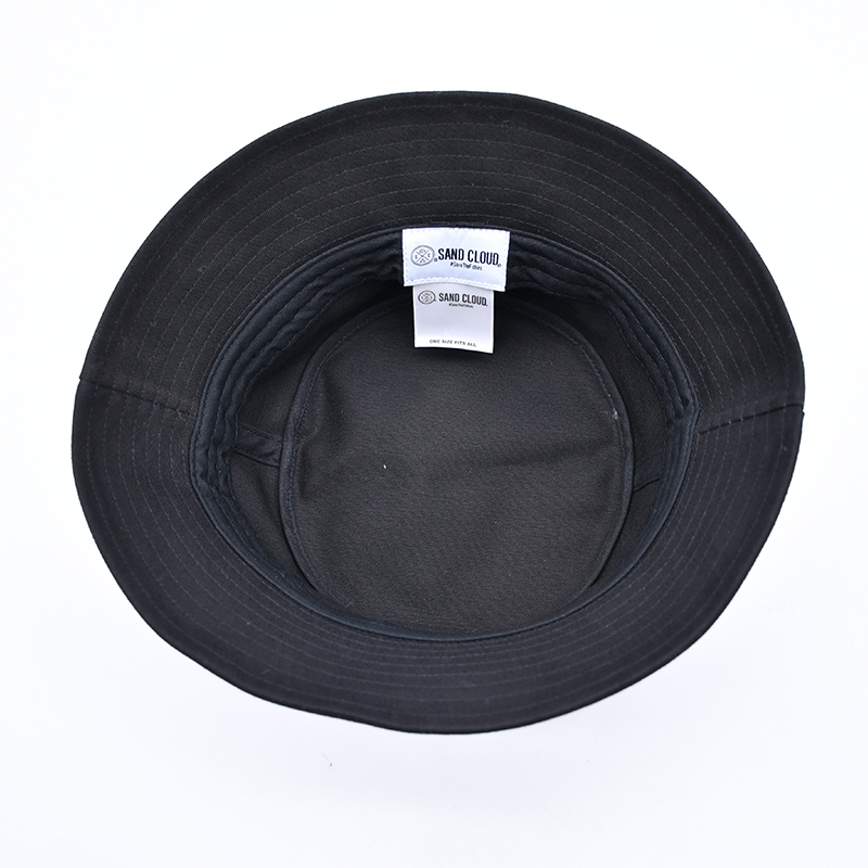 简约时尚百搭涤纶刺绣渔夫帽