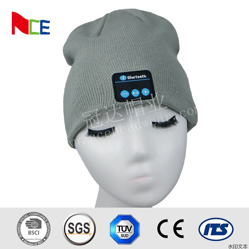 带MP3播放针织帽