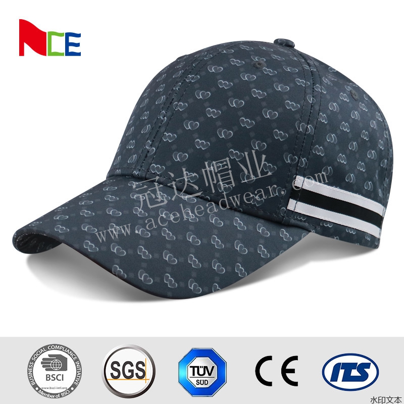 老花定制LOGO鸭舌帽