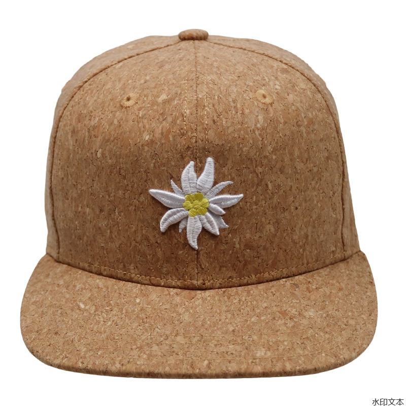 特殊软木压制面料平沿帽