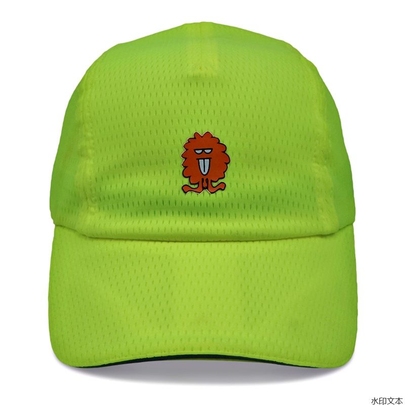 绿色运动网眼鸭舌帽